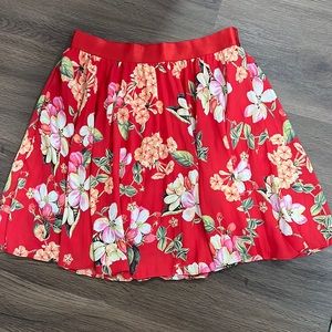 Express pleated skirt size small
